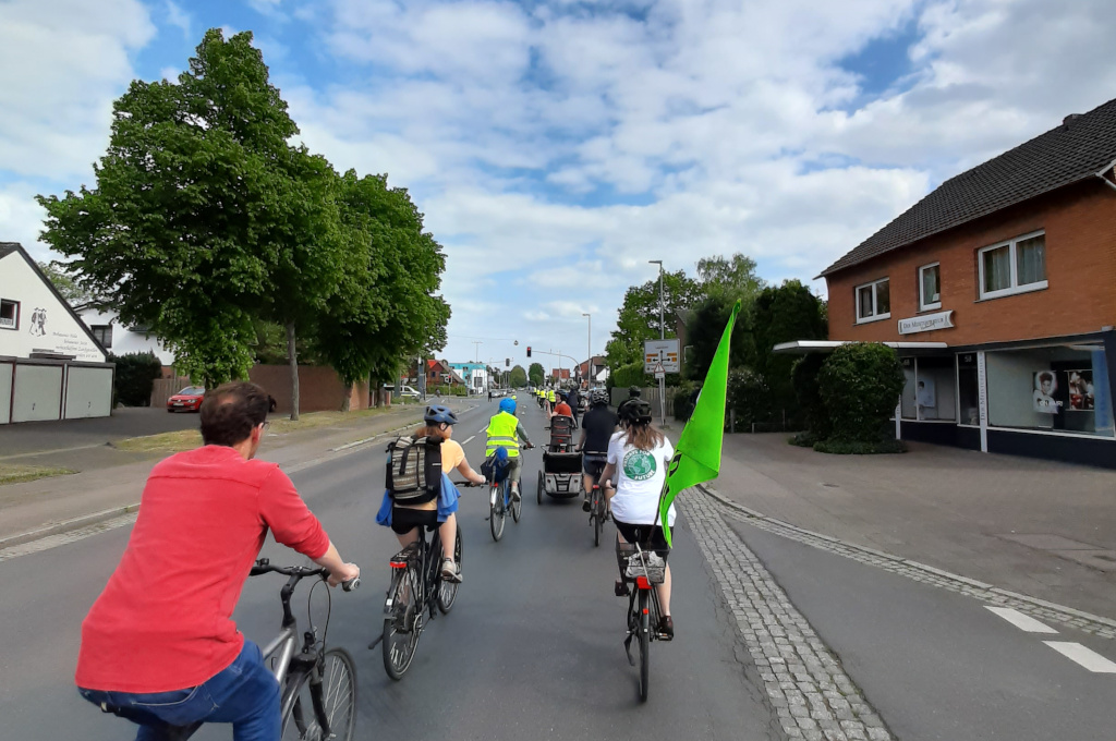 Fahrraddemonstration