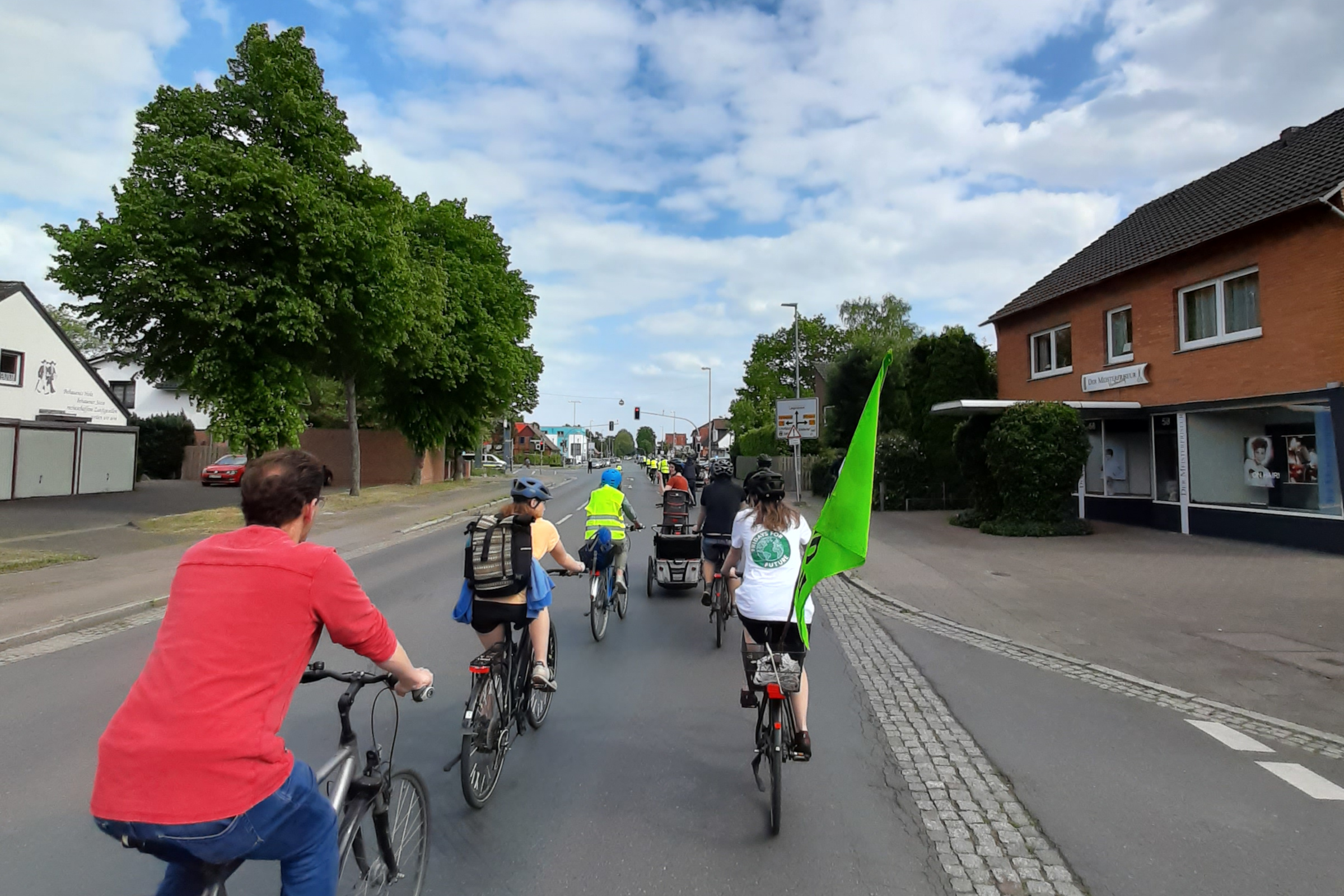 Fahrraddemonstration