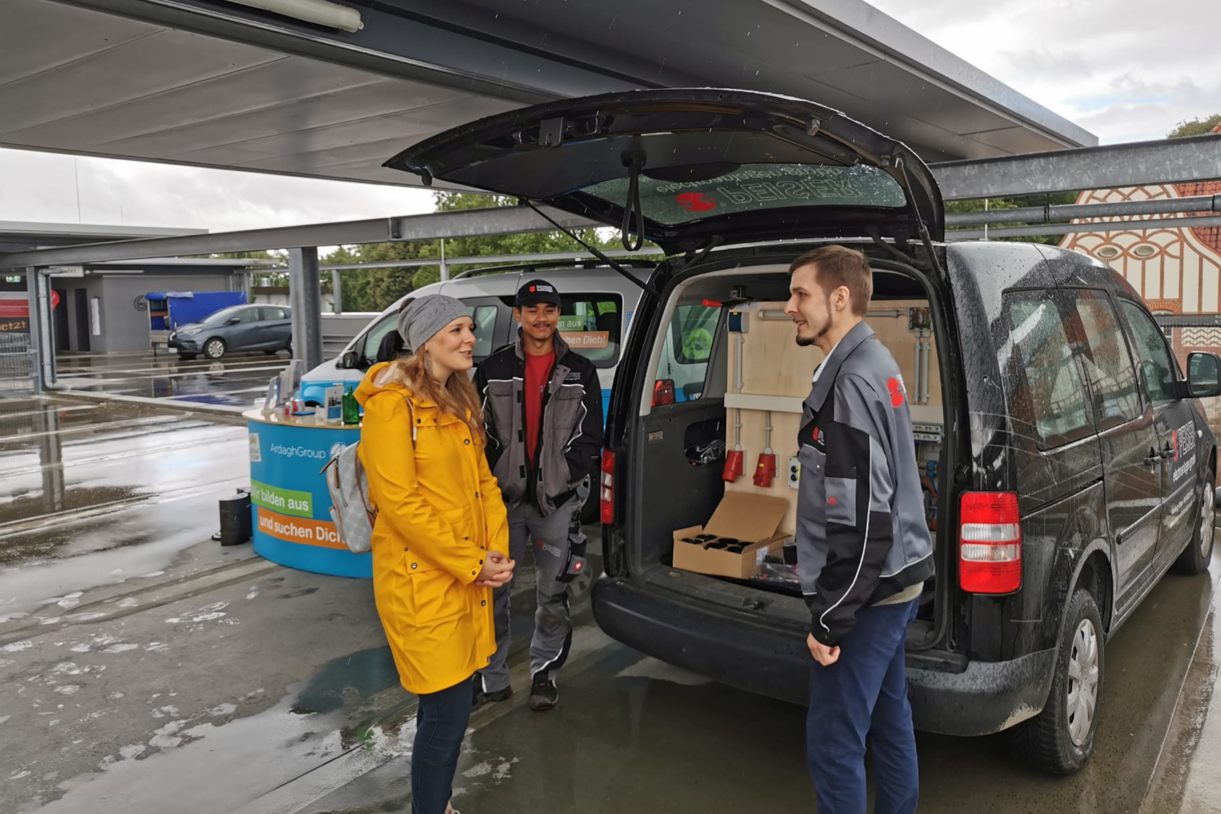 Im Gespräch auf der Azubi-Messe