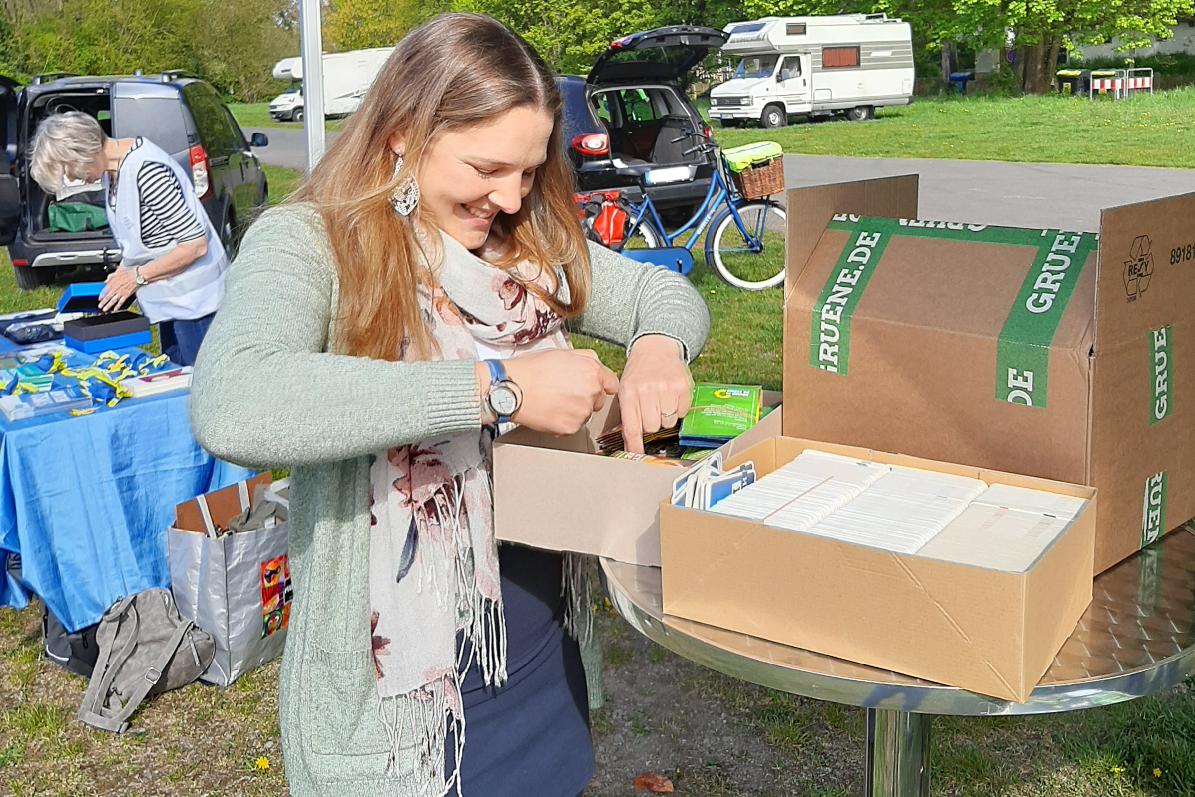 Wahlkampfstand