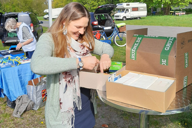 Wahlkampfstand