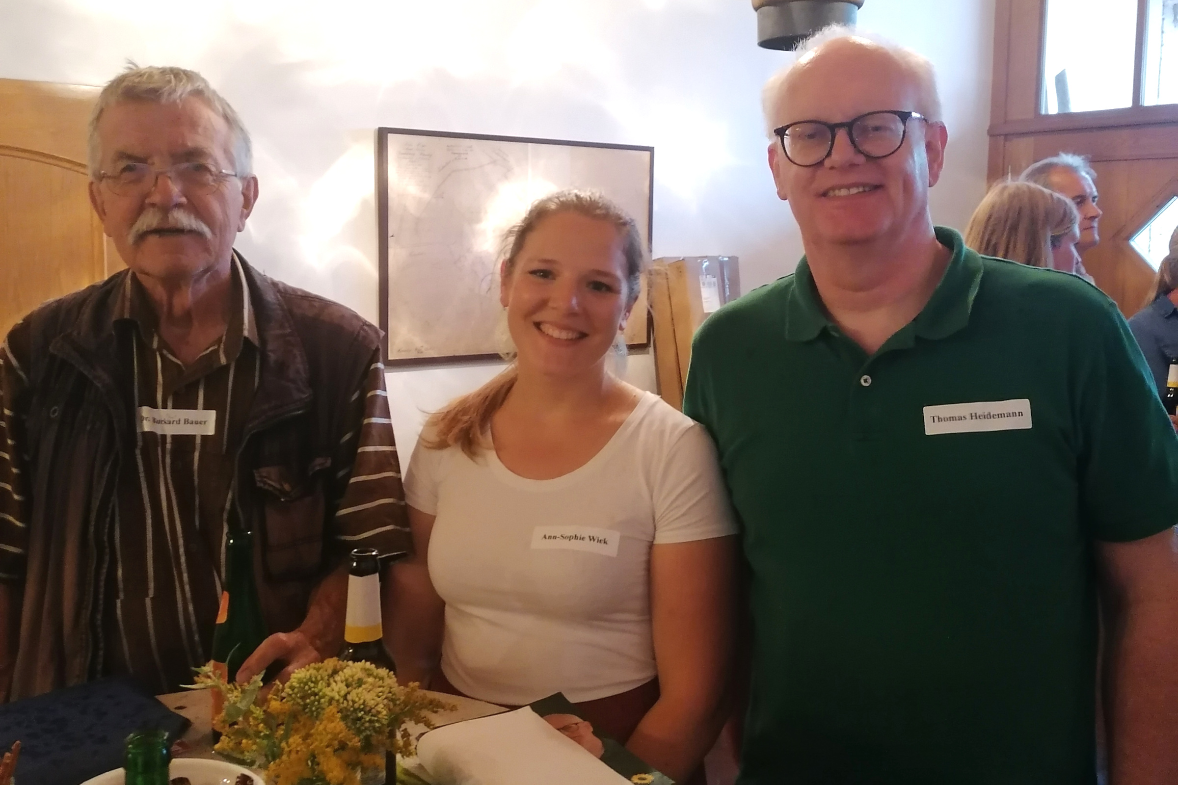 Burkhard Bauer, Ann-Sophie Wiek und Thomas Heidemann